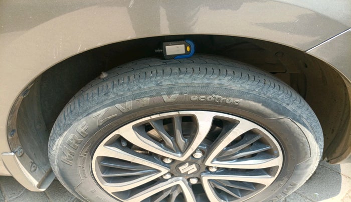 2023 Maruti Ertiga ZXI (O) CNG, CNG, Manual, 1,07,115 km, tyre