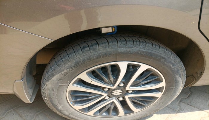 2023 Maruti Ertiga ZXI (O) CNG, CNG, Manual, 1,07,115 km, tyre