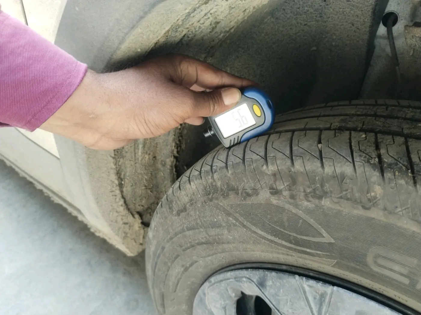 2025 Tata PUNCH ADVENTURE MT, Petrol, Manual, 4,355 km, tyre