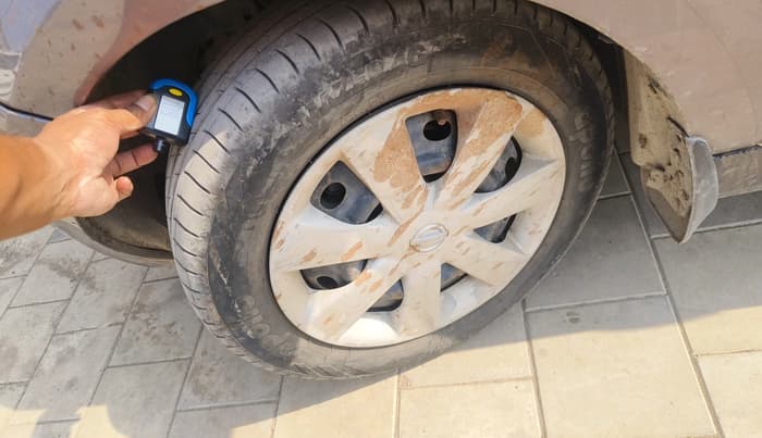 2017 Tata Tiago XZ PETROL, CNG, Manual, 1,15,313 km, tyre