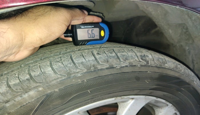 2014 Honda Amaze 1.2L I-VTEC VX, CNG, Manual, 97,279 km, tyre