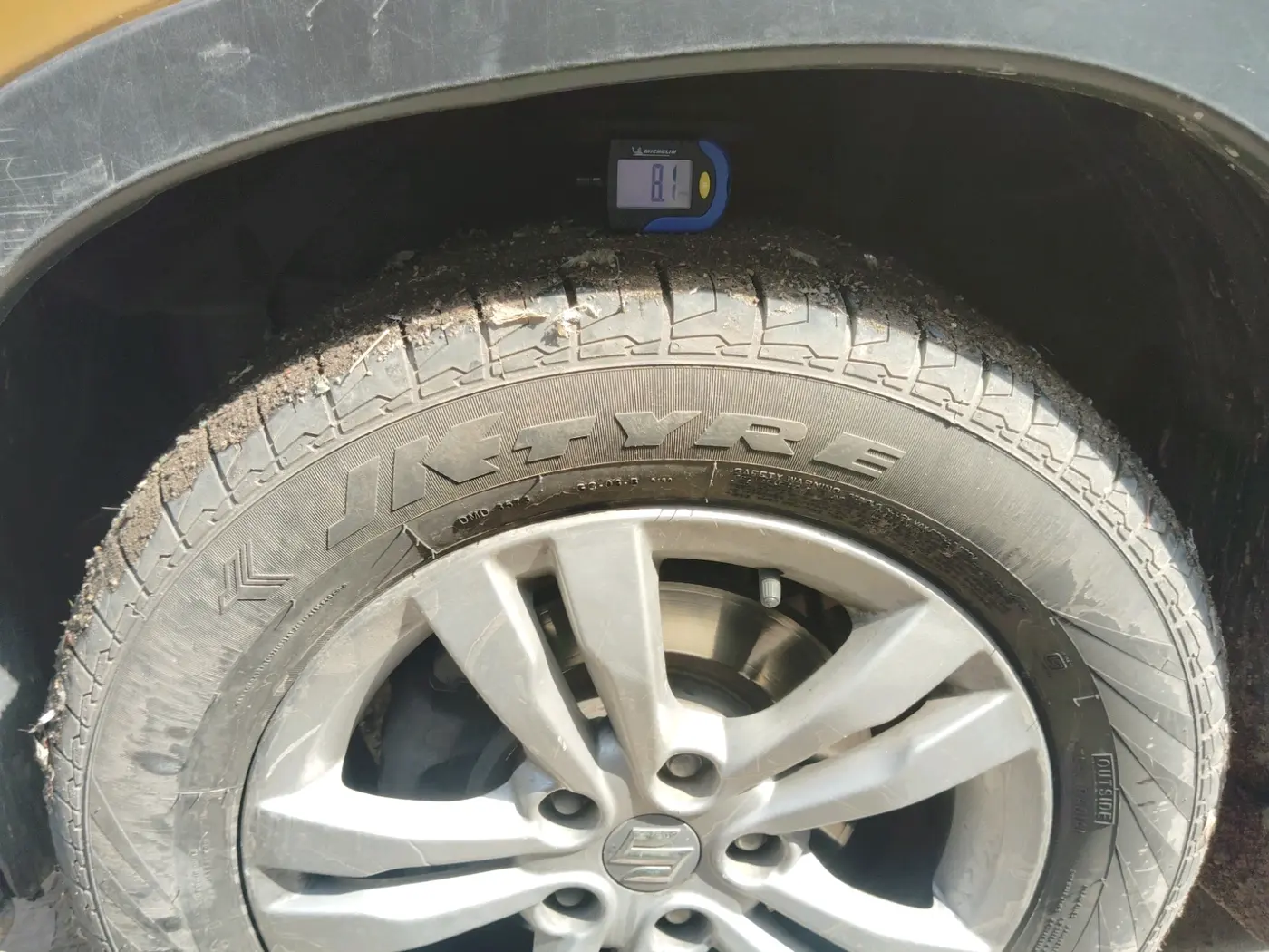 2016 Maruti Vitara Brezza ZDI, Diesel, Manual, 61,015 km, tyre