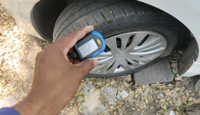 2013 Maruti Ertiga VXI, Petrol, Manual, 43,251 km, tyre