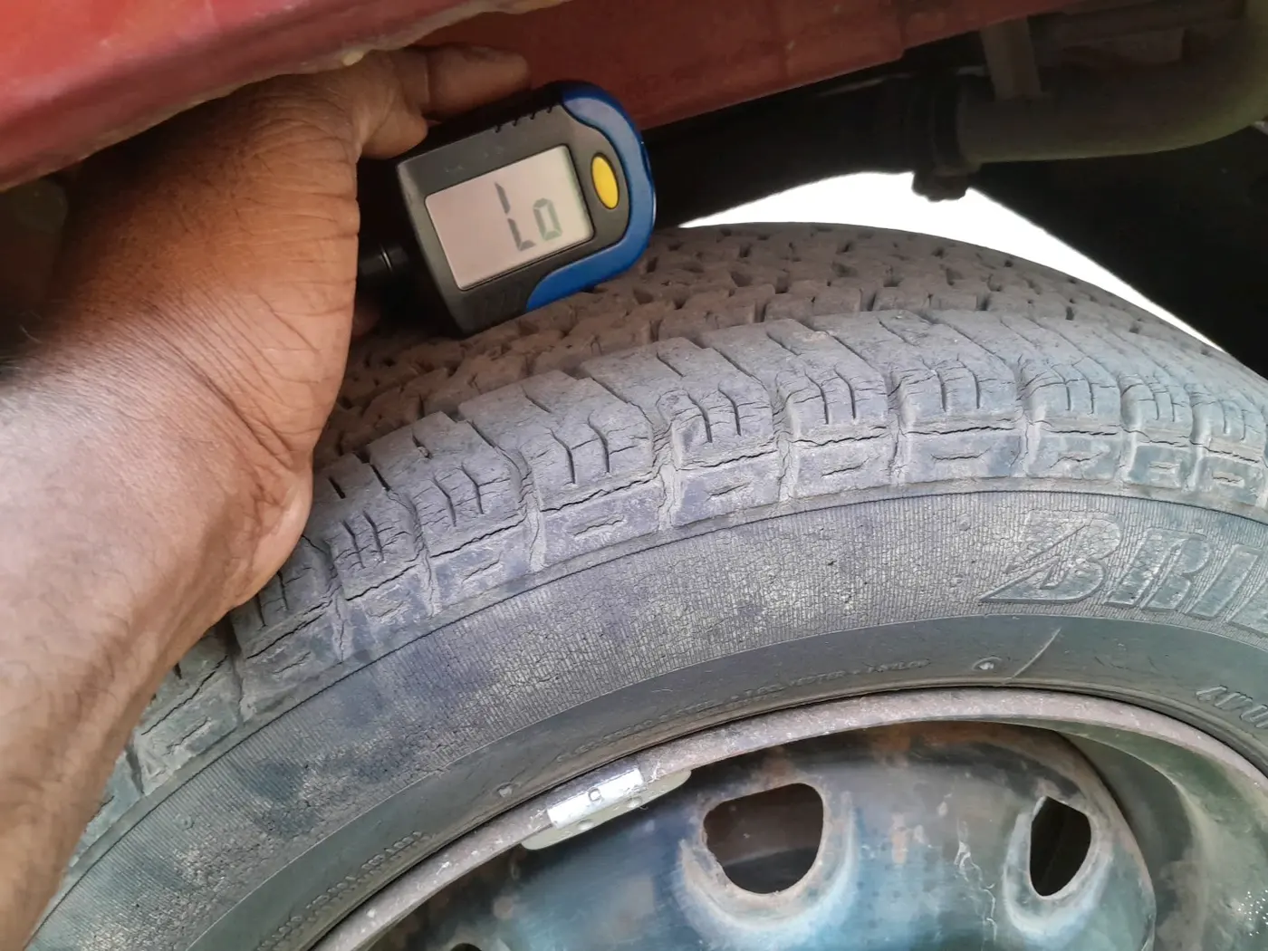 2013 Maruti Alto K10 VXI, Petrol, Manual, 45,733 km, tyre
