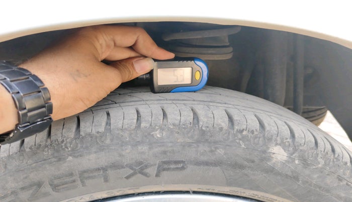 2024 Tata TIGOR XZ PLUS CNG, CNG, Manual, 26,700 km, tyre