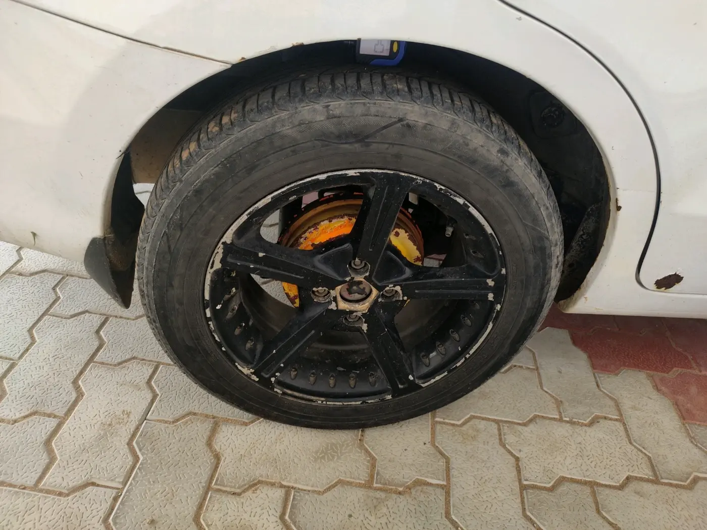 2013 Chevrolet Sail 1.3 LS, Diesel, Manual, 1,08,385 km, tyre