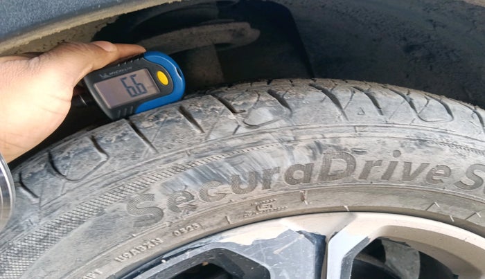 2022 Tata NEXON XZ PLUS PETROL, Petrol, Manual, 63,680 km, tyre