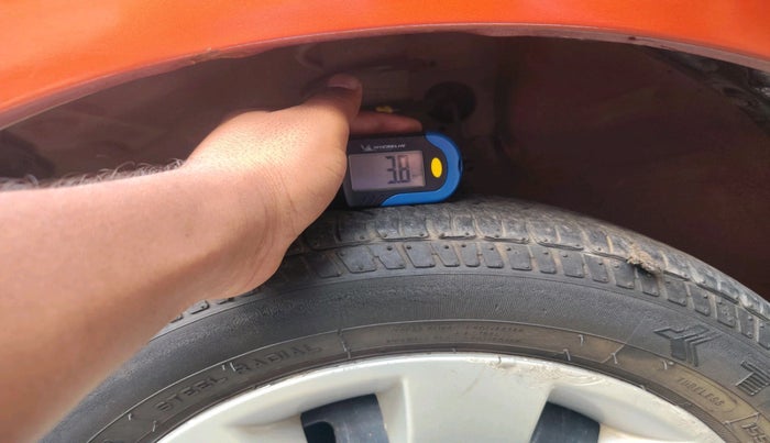 2014 Maruti Alto K10 VXI, Petrol, Manual, 57,123 km, tyre