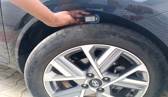 2024 Hyundai Verna  SX 1.5 MPI IVT, Petrol, Automatic, 37,748 km, tyre