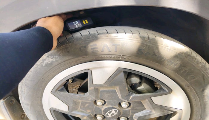 2025 Hyundai EXTER SX 1.2 MT Hy-CNG Duo , CNG, Manual, 18,789 km, tyre