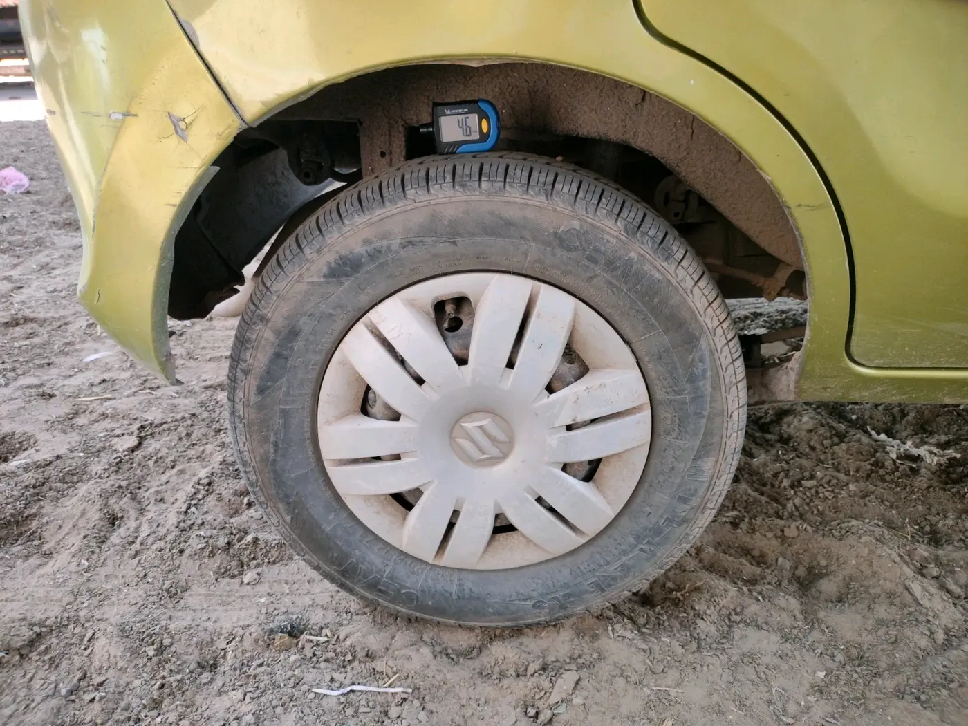 2016 Maruti Alto 800 LXI, CNG, Manual, 78,466 km, tyre