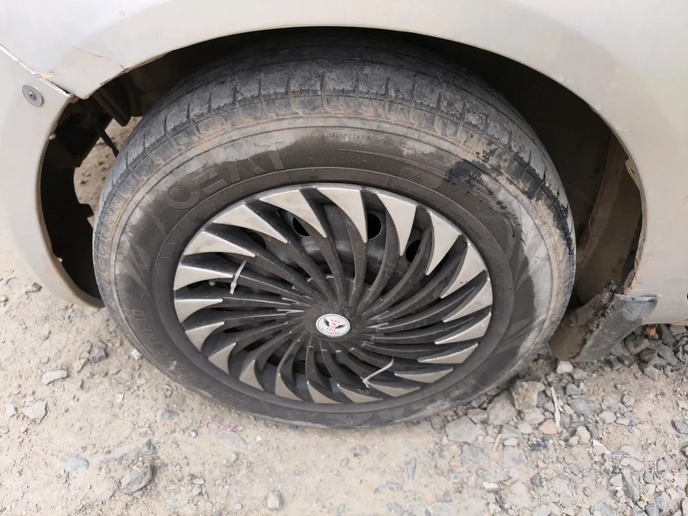 2014 Maruti Ritz VDI, Diesel, Manual, 96,510 km, tyre