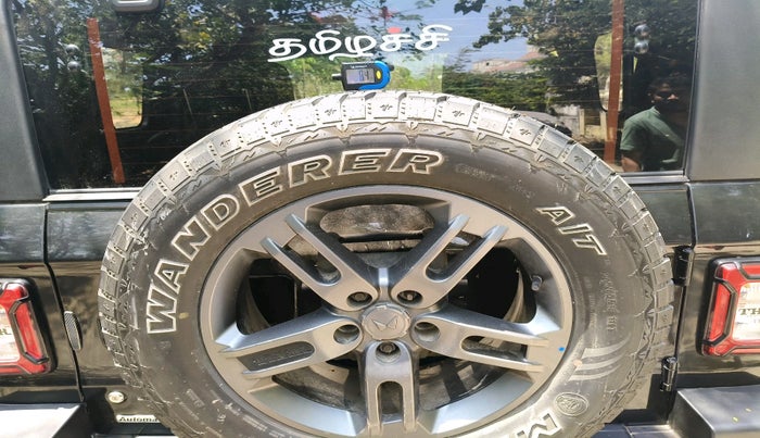 2023 Mahindra Thar LX PETROL HT 4WD AT, Petrol, Automatic, 34,255 km, tyre