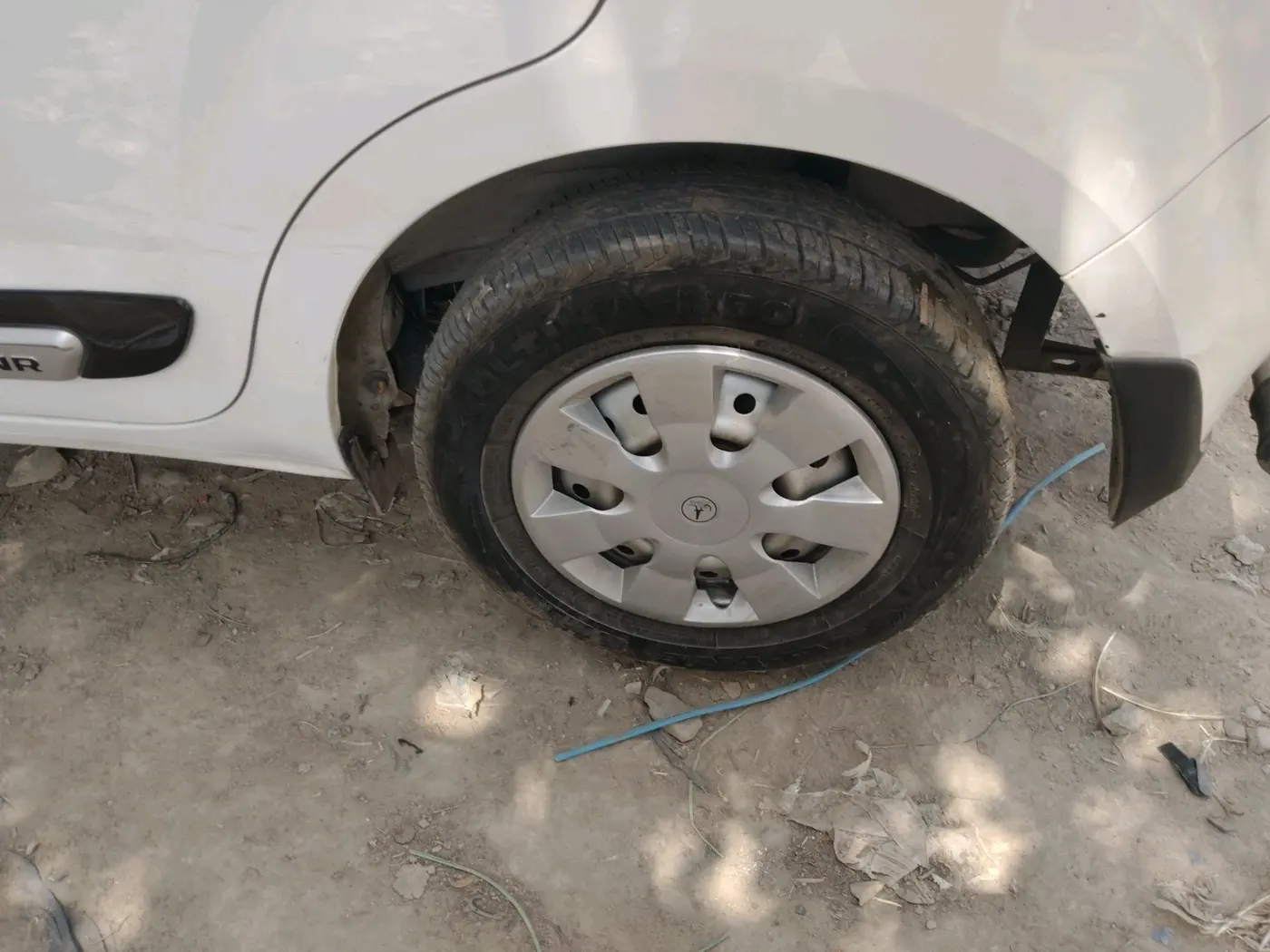 2025 Maruti New Wagon-R LXI CNG 1.0, CNG, Manual, 28,863 km, tyre