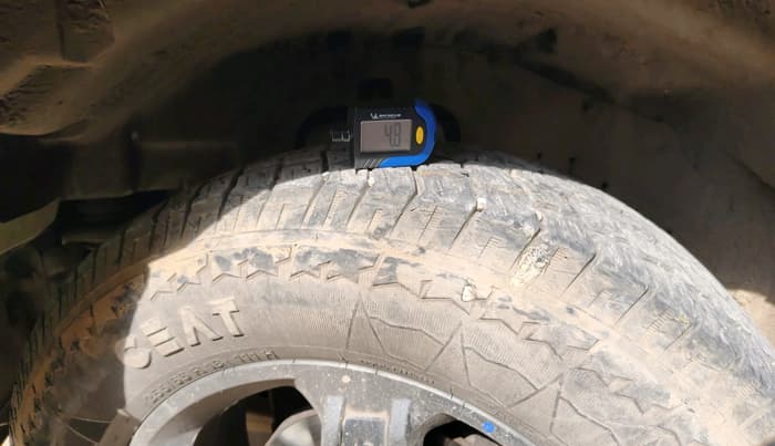 2023 Mahindra Thar LX PETROL HT 4WD AT, Petrol, Automatic, 34,825 km, tyre