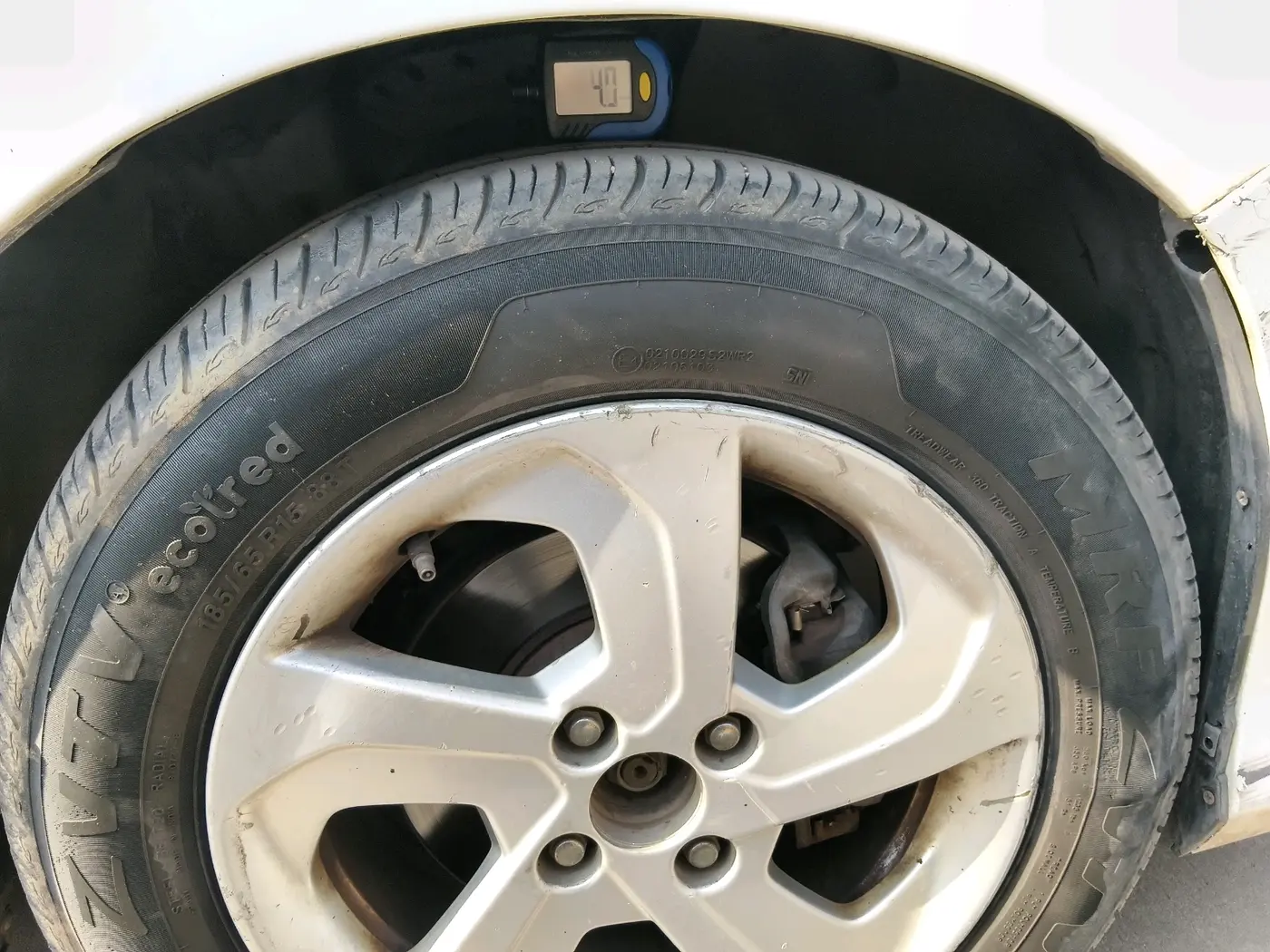 2014 Honda City 1.5L I-DTEC VX, Diesel, Manual, 2,25,940 km, tyre