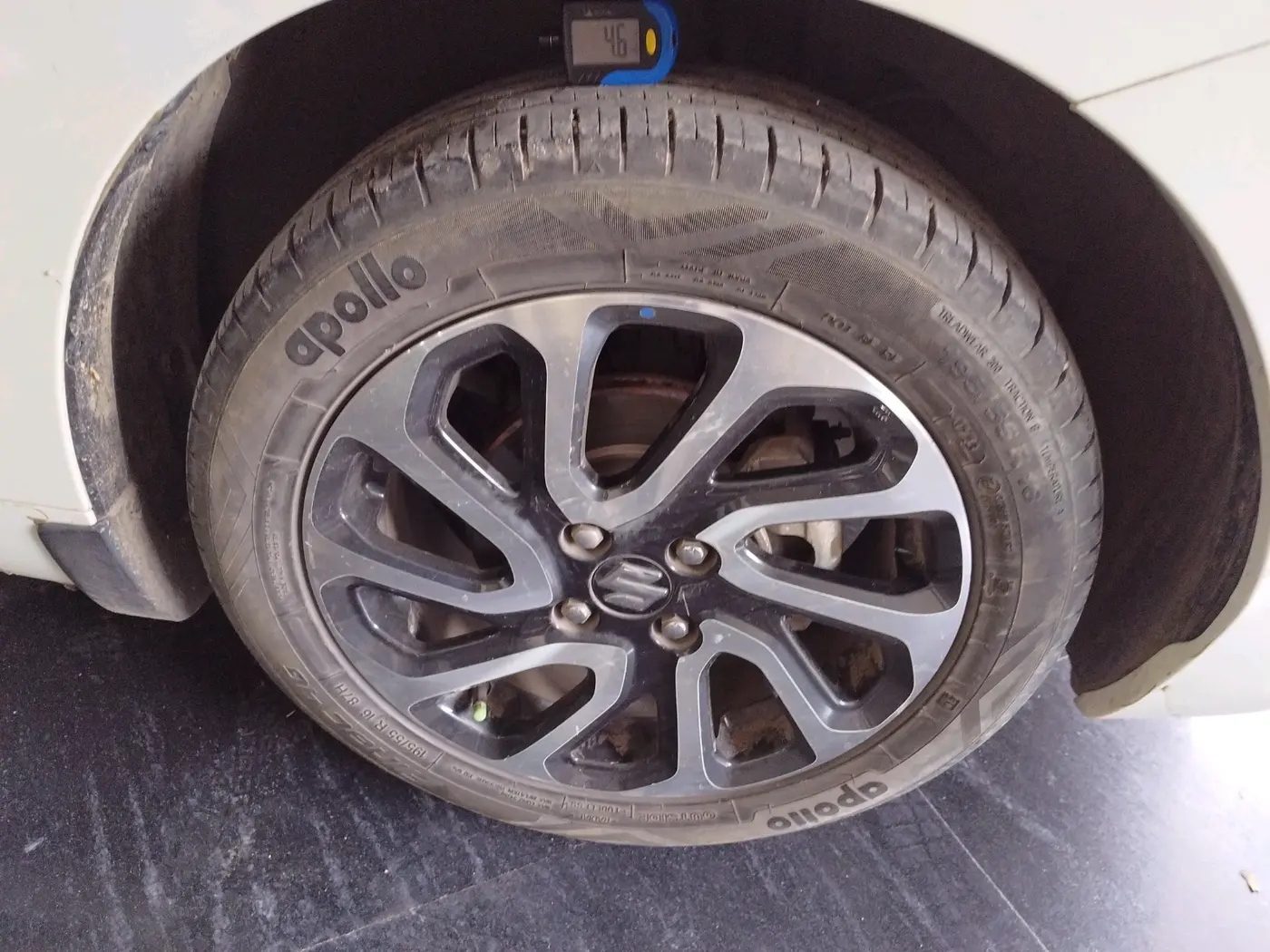 2024 Maruti Baleno ALPHA 1.2 AGS, Petrol, Automatic, 56,106 km, tyre