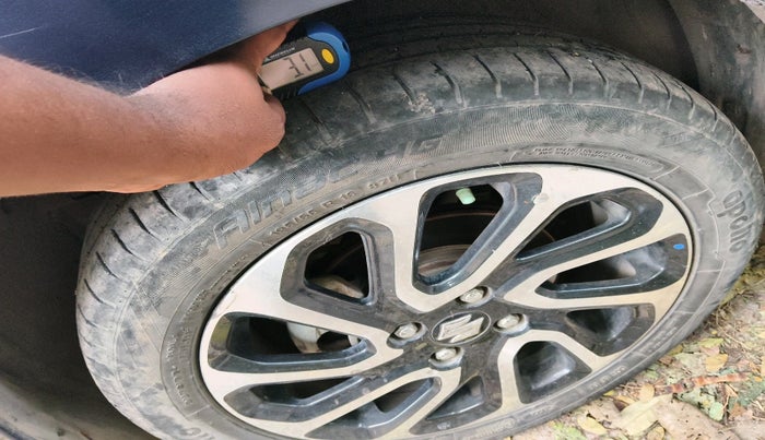 2022 Maruti Baleno ALPHA 1.2 AGS, Petrol, Automatic, 68,835 km, tyre