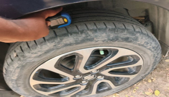 2022 Maruti Baleno ALPHA 1.2 AGS, Petrol, Automatic, 68,835 km, tyre