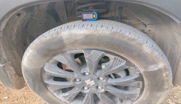 2022 Maruti Vitara Brezza ZXI, Petrol, Manual, 27,631 km, tyre
