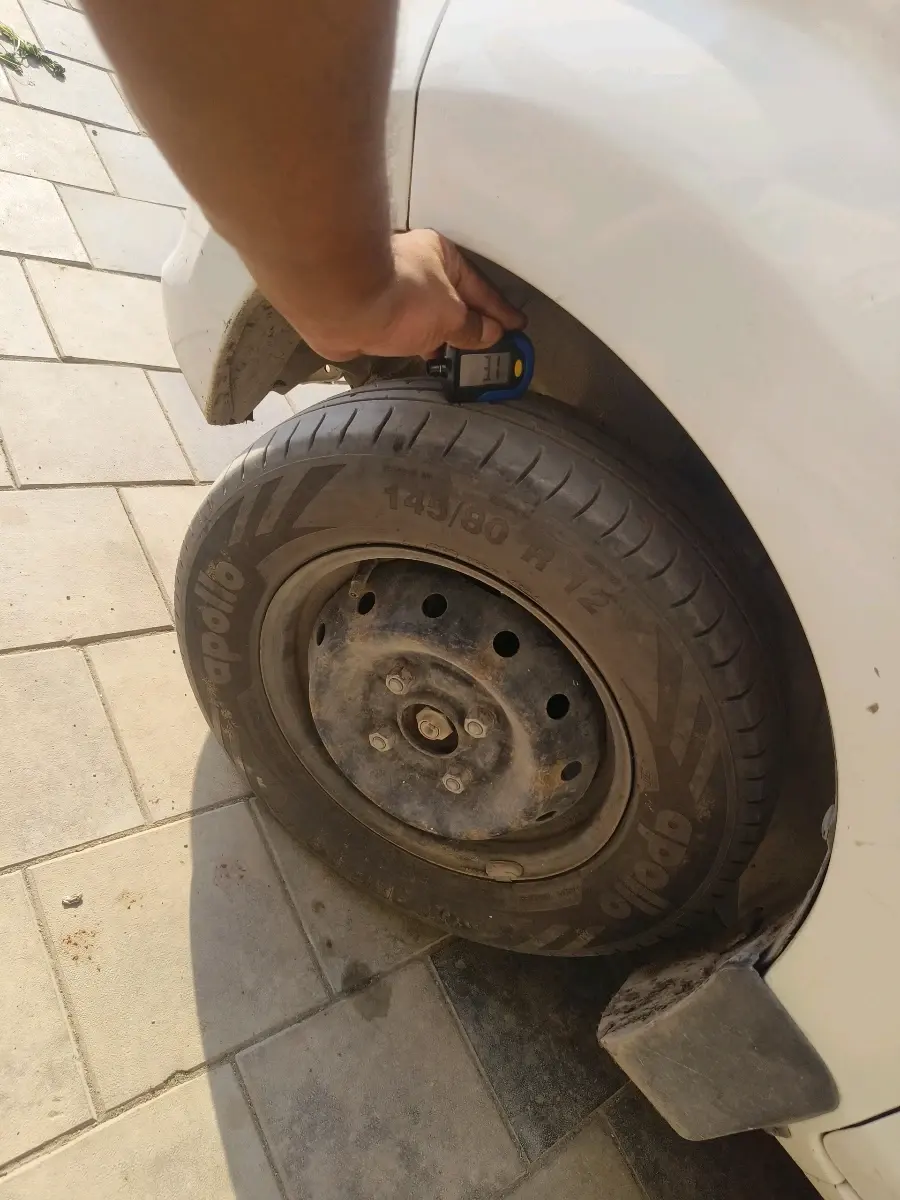 2018 Maruti Alto 800 LXI, CNG, Manual, 1,16,514 km, tyre