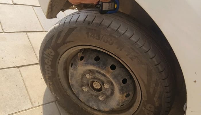 2018 Maruti Alto 800 LXI, CNG, Manual, 1,16,514 km, tyre