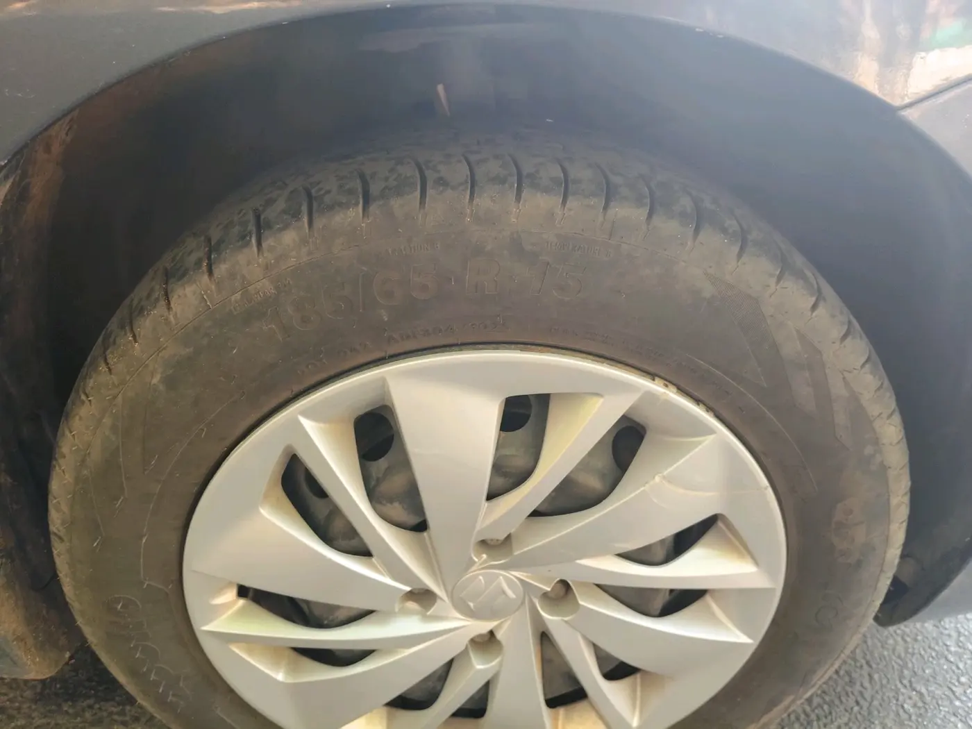 2022 Maruti Baleno DELTA PETROL 1.2, Petrol, Manual, 1,02,600 km, tyre