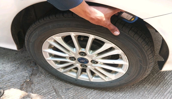 2018 Ford Figo Aspire TITANIUM 1.5 PETROL AT, Petrol, Automatic, 64,147 km, tyre