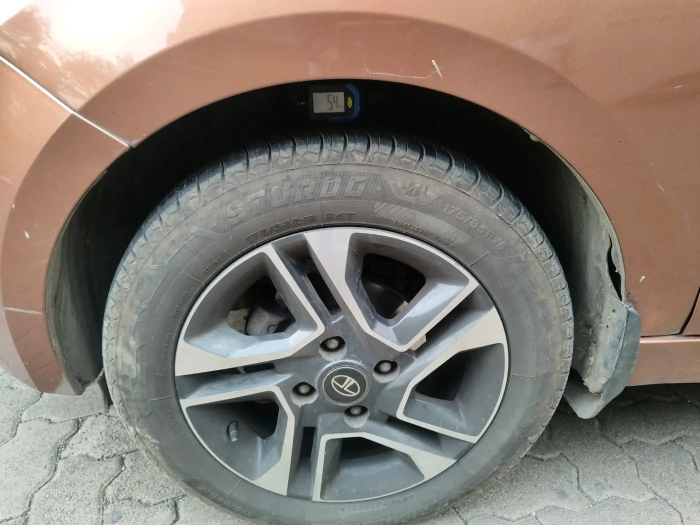 2017 Tata TIGOR XZ (O) PETROL, Petrol, Manual, 61,715 km, tyre