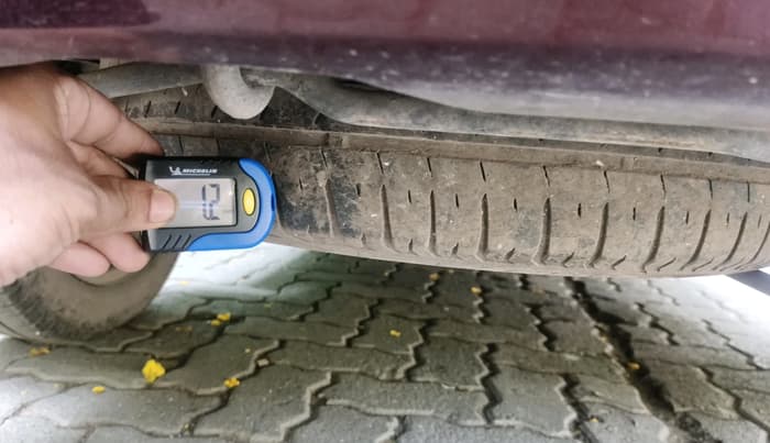 2020 Maruti Ertiga VXI CNG, CNG, Manual, 91,046 km, tyre