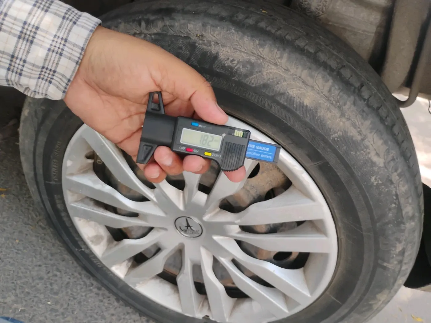 2018 Maruti Celerio VXI CNG, CNG, Manual, 71,147 km, tyre