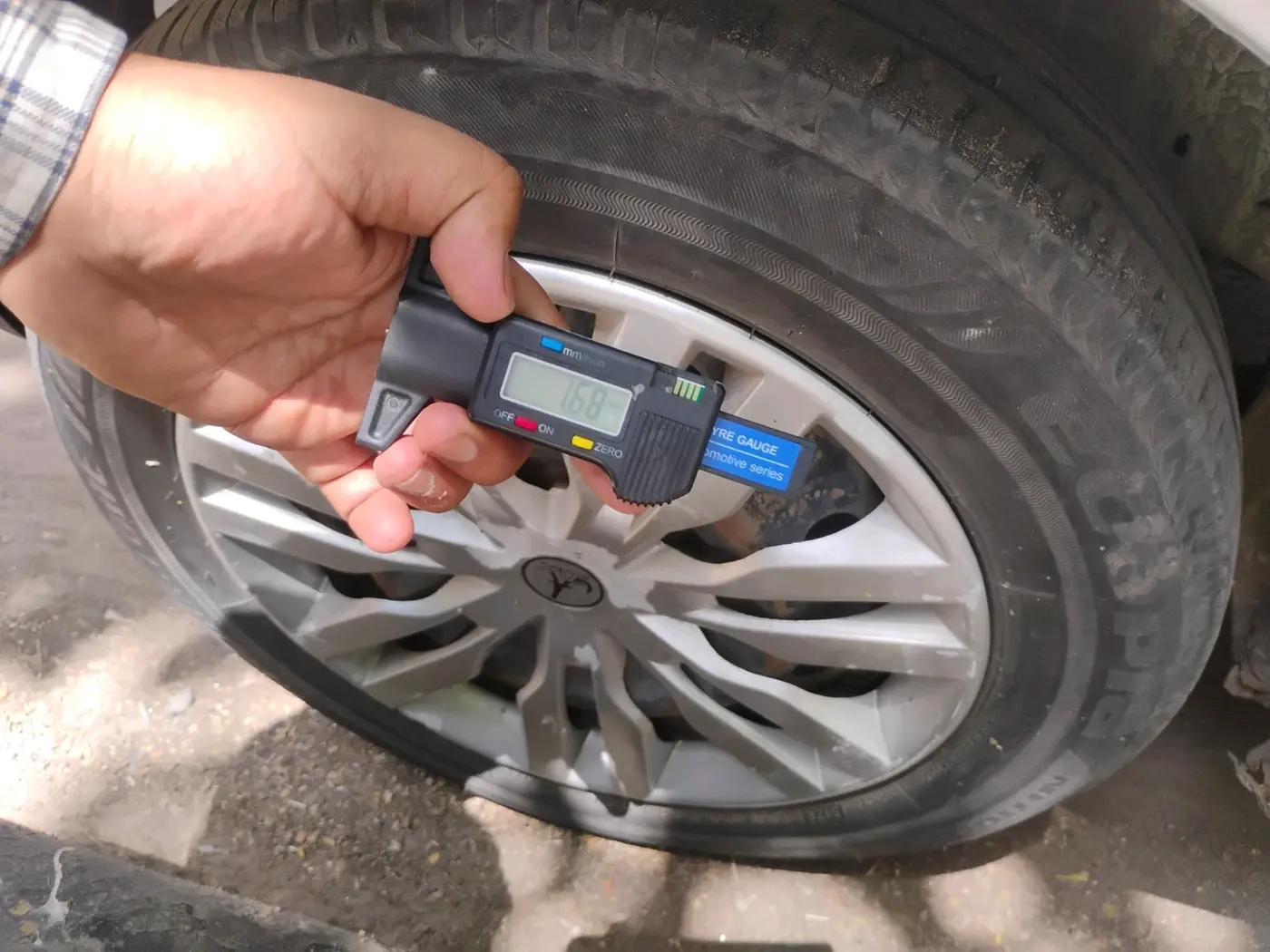 2018 Maruti Celerio VXI CNG, CNG, Manual, 71,147 km, tyre