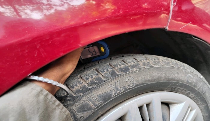 2012 Hyundai Santro Xing GLS, Petrol, Manual, 50,956 km, tyre