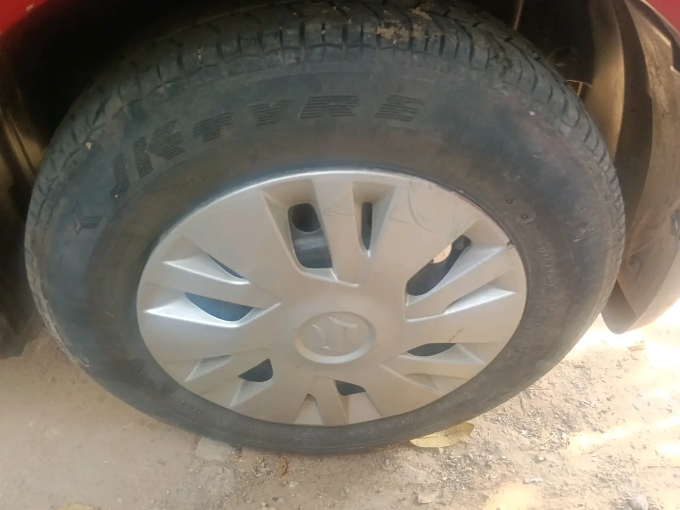 2009 Maruti Swift VXI 1.3, Petrol, Manual, 72,986 km, tyre