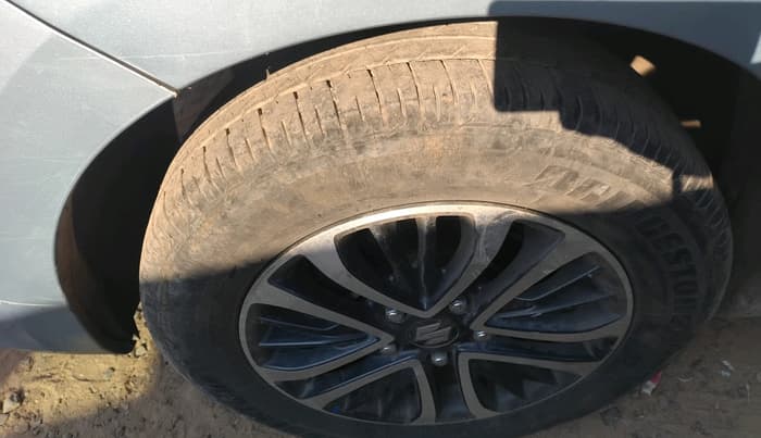 2022 Maruti Ertiga ZXI (O) CNG, CNG, Manual, 1,14,258 km, tyre