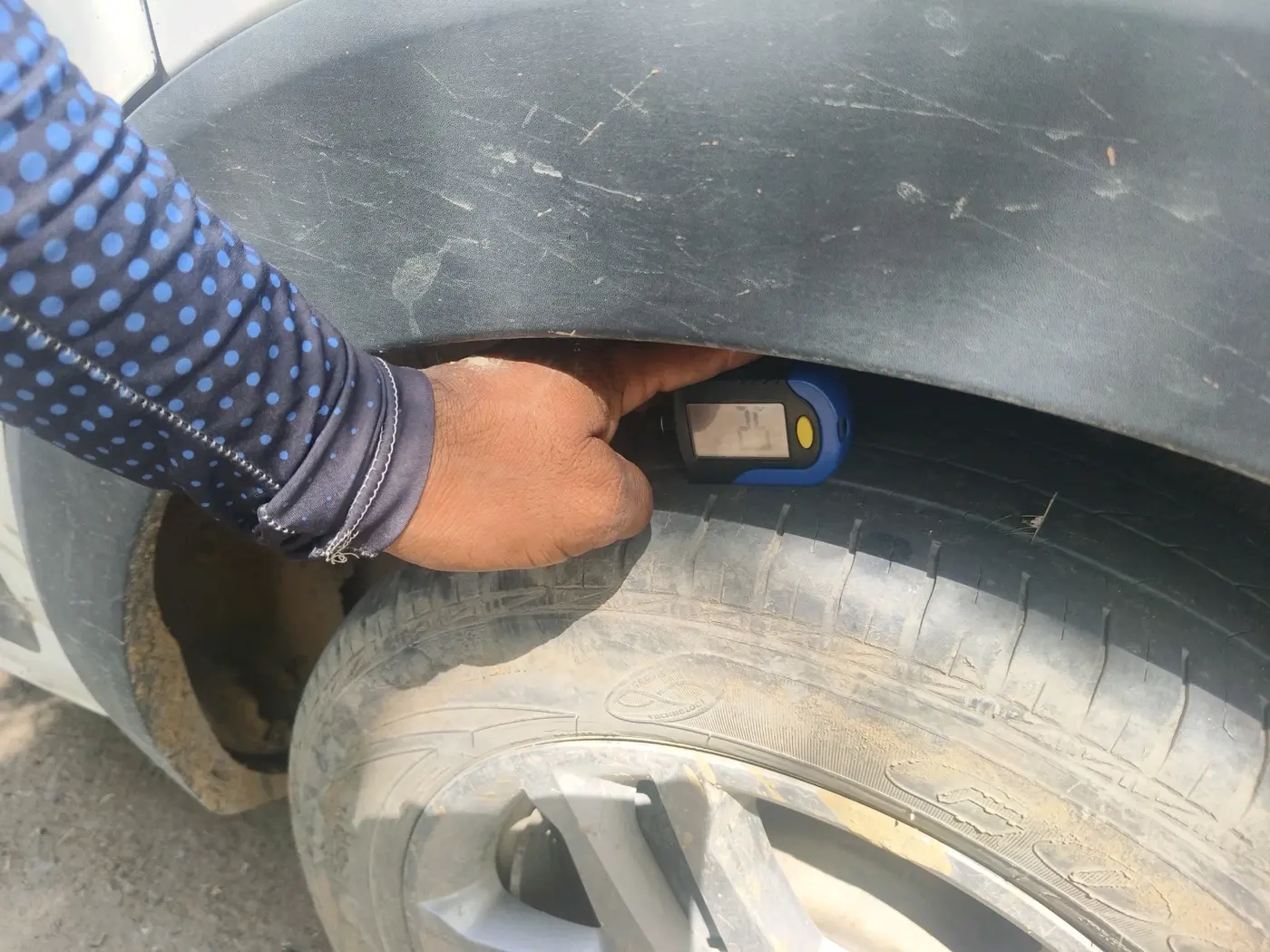 2019 Renault TRIBER RXZ, CNG, Manual, 81,003 km, tyre