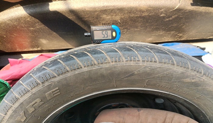 2021 Maruti Celerio VXI (O) CNG, CNG, Manual, 88,080 km, tyre