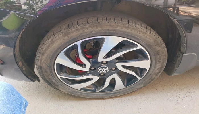 2020 Toyota Glanza G CVT, Petrol, Automatic, 72,529 km, tyre