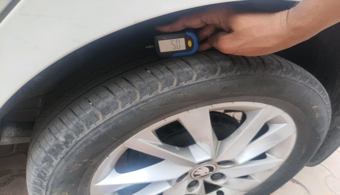 2023 Skoda SLAVIA AMBITION 1.5L TSI AT, Petrol, Automatic, 22,251 km, tyre