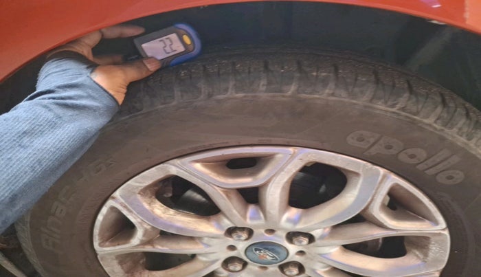 2015 Ford Ecosport TITANIUM 1.5L PETROL AT, Petrol, Automatic, 81,862 km, tyre