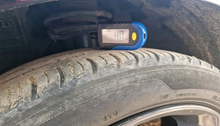 2022 Tata ALTROZ XZ PLUS PETROL DARK EDITION, Petrol, Manual, 60,009 km, tyre