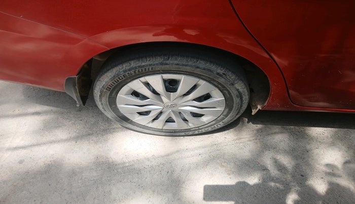 2018 Toyota YARIS G MT, Petrol, Manual, 1,03,951 km, tyre