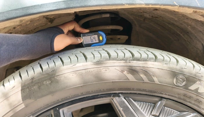 2024 Tata Harrier ADVENTURE PLUS DARK EDITION AT, Diesel, Automatic, 46,229 km, tyre