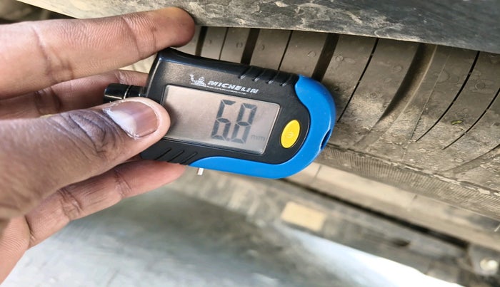 2024 Tata Harrier ADVENTURE PLUS DARK EDITION AT, Diesel, Automatic, 46,229 km, tyre