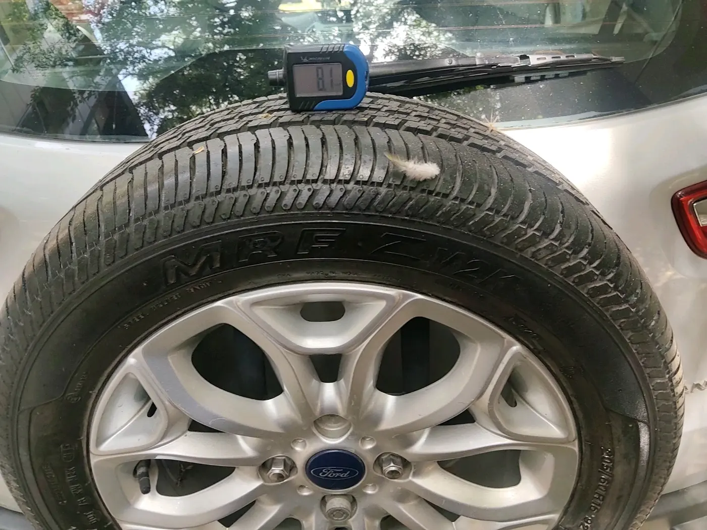 2015 Ford Ecosport TITANIUM 1.5L PETROL, Petrol, Manual, 79,000 km, tyre