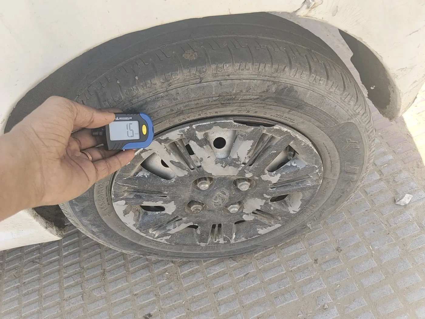 2012 Hyundai Santro Xing GL PLUS, CNG, Manual, 93,358 km, tyre