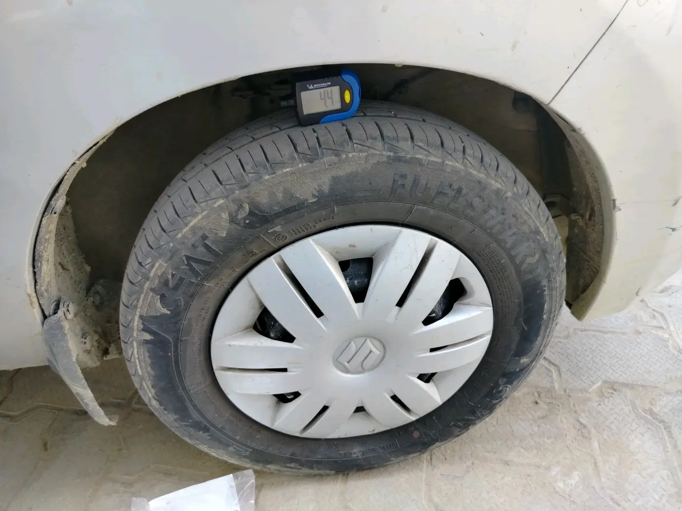 2022 Maruti Alto VXI, Petrol, Manual, 56,988 km, tyre
