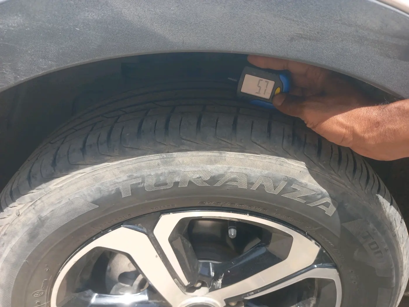 2023 Tata NEXON XZA PLUS PETROL, Petrol, Automatic, 59,424 km, tyre