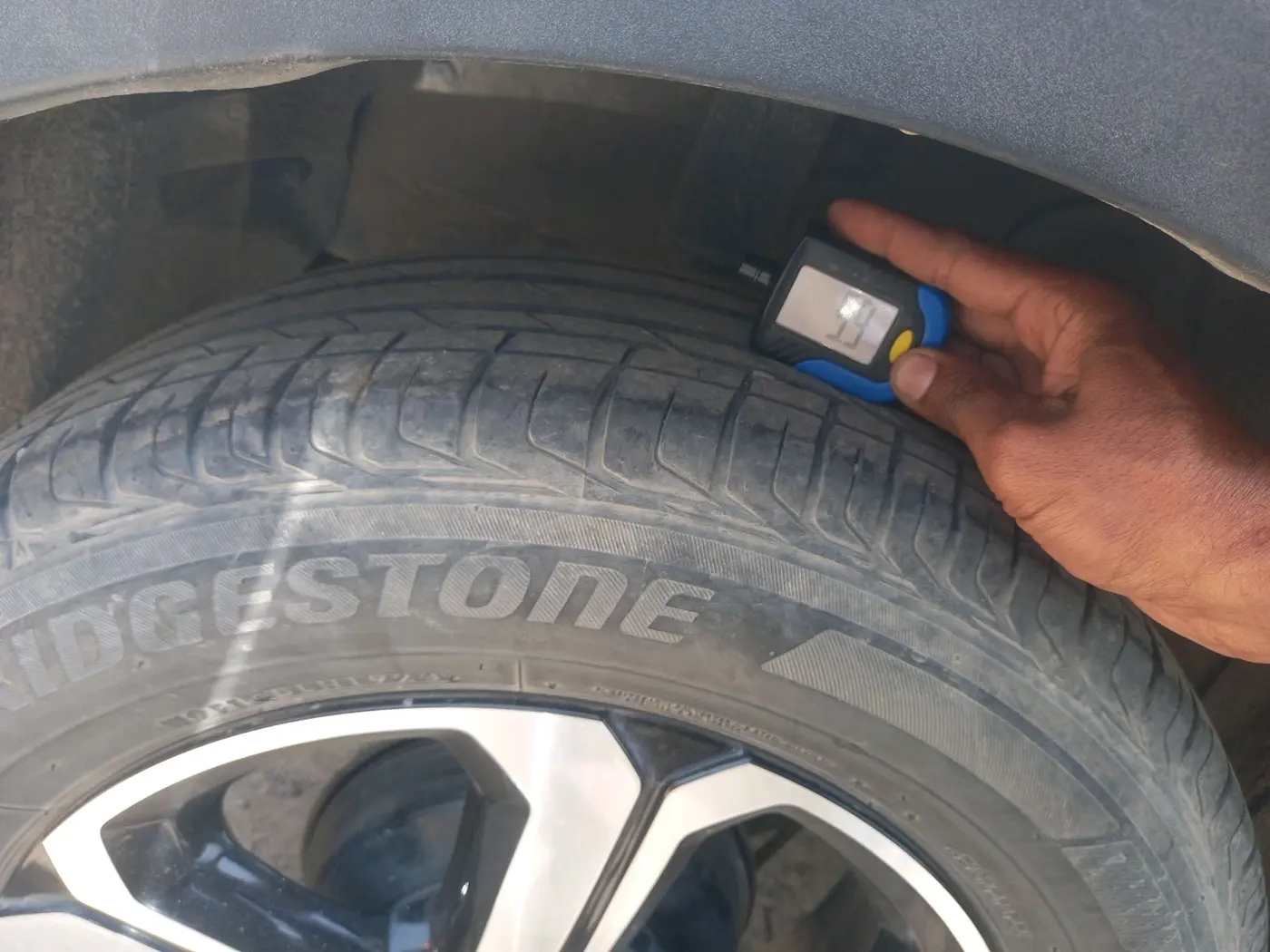 2023 Tata NEXON XZA PLUS PETROL, Petrol, Automatic, 59,424 km, tyre