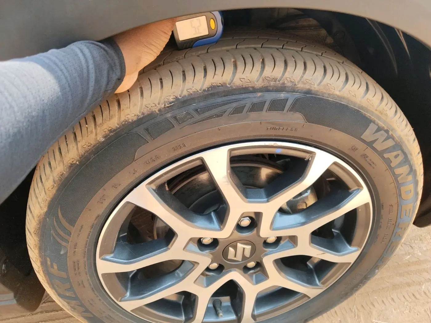2023 Maruti XL6 ZETA MT, Petrol, Manual, 31,456 km, tyre